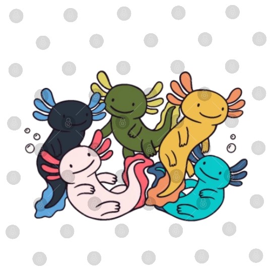 Things I Do in my Spare , Axolotl, Axolotl Fish Lo Digital Files