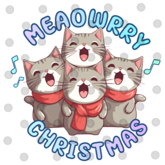 Christmas Kittens sing lovely Christmas song Digital Files
