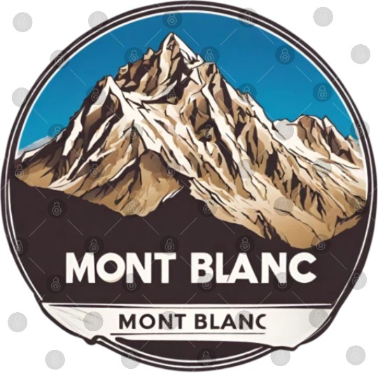 Mont Blanc logo Digital Files
