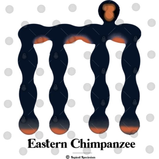 Bold monkey print "Chimpanzee" Digital Files