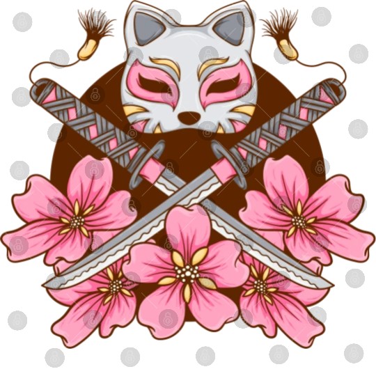 kawaii cat anime japanese retro men women Digital Files