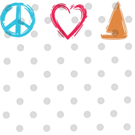 Peace Love Sailing Digital Files