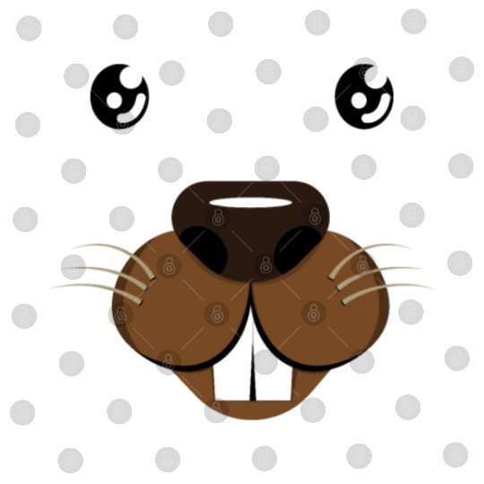Groundhog Face Rodent Groundhog Day Digital Files