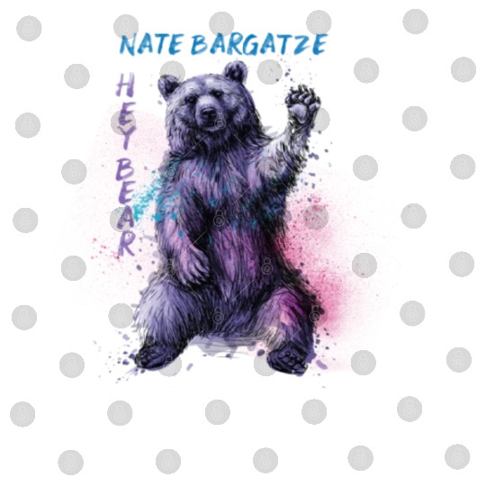 Hey Bear Painting Digital Files