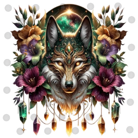 Celestial Canine Enchantment Digital Files