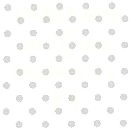 Cheers to 40 YEARS of Sobriety Sober Humor Fun Cel Digital Files