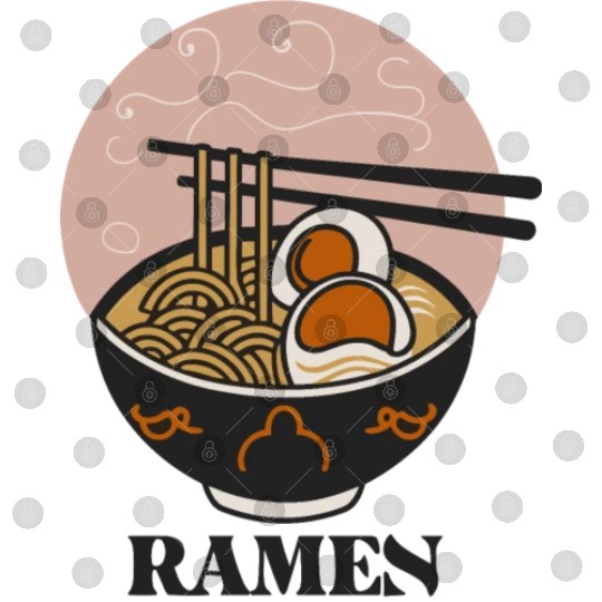 Ramen Noodles Design Digital Files