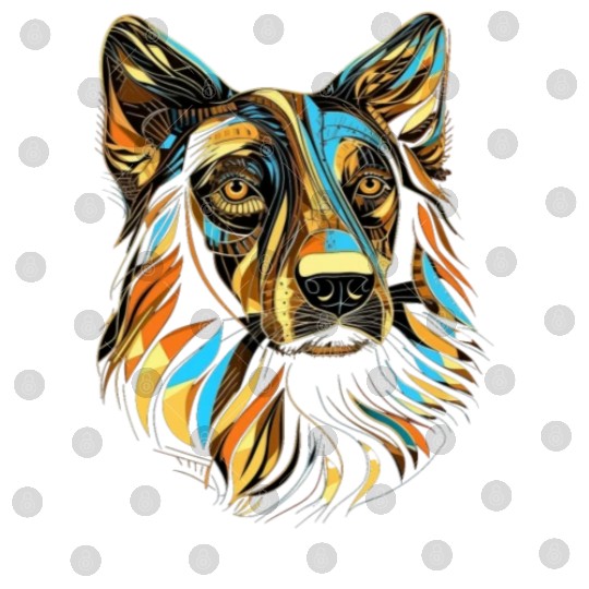 German Shepherd Funny Dog Street Art Comic Pet Digital Files