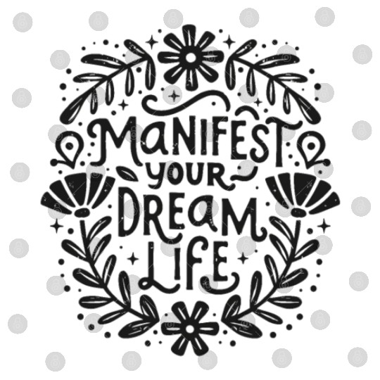 Manifest your dream life law of attraction Digital Files