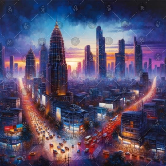 Urban Twilight Digital Files