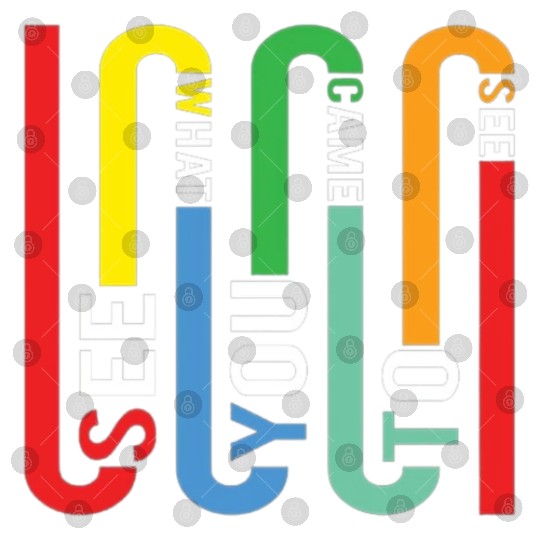 Typography - See What You Came To See Digital Files