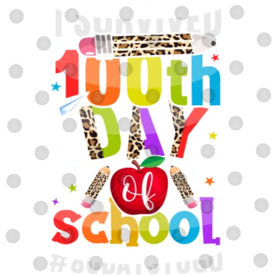 I Survived 100th Day of School 80 To Go Teacher Digital Files