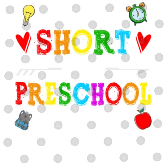 I Am Not Short I Am Preschool Teacher Size - Digital Files