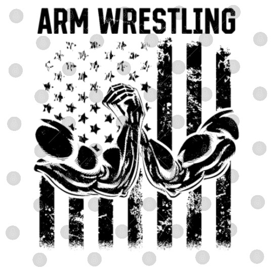 Arm Wrestling US Flag Arm Wrestler Armwrestling Digital Files