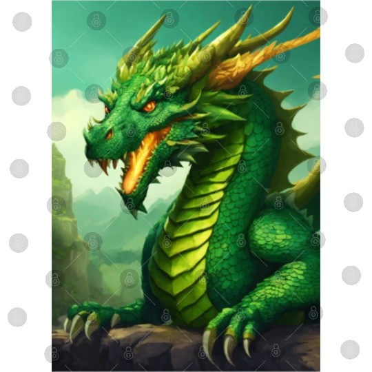 Majestic Dragon-Inspired Products for Fantasy Enth Digital Files