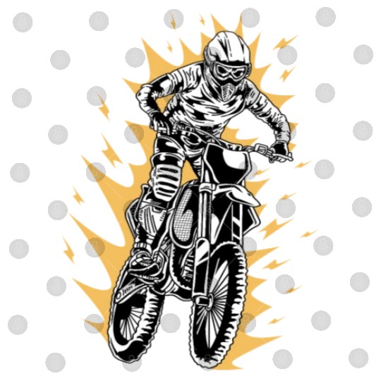 Scary Rider BMX Rider Gift Digital Files