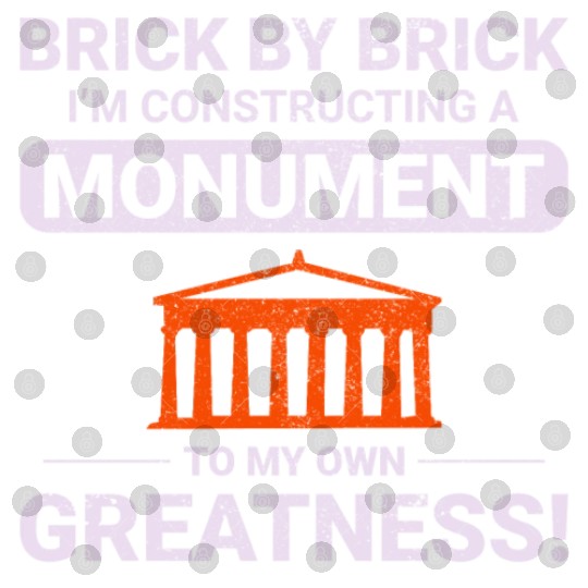 Monumental Brick Mastery: Humorous Bricklayer Digital Files