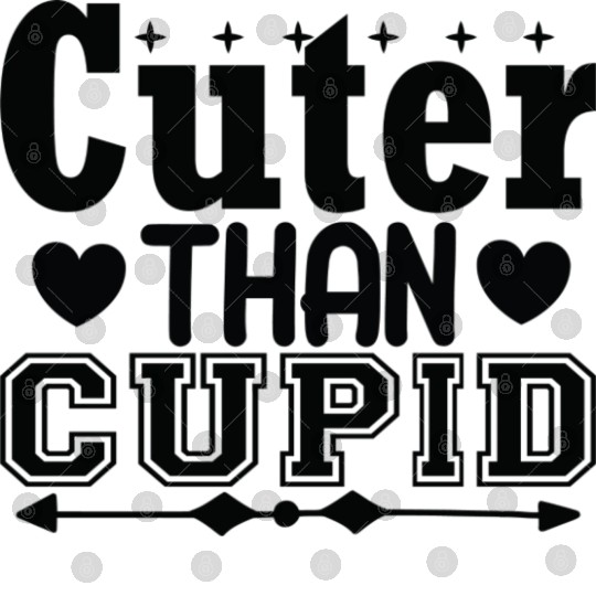 Cuter Than Cupid - Valentines Day Designs Digital Files