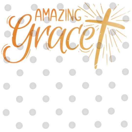 Amazing Grace Lettering Digital Files