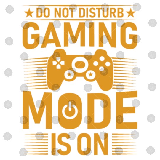 DO NOT DISTURB GAMING MODE IS ON Digital Files