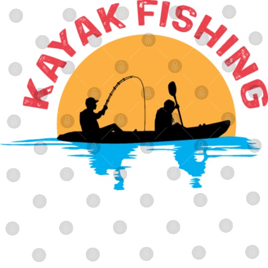 Kayak Fishing Fisherman Or Nature Lover Gift Digital Files