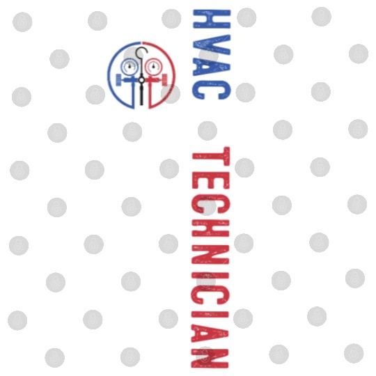 HVAC Technician US American Flag HVAC Mechanic Eng Digital Files