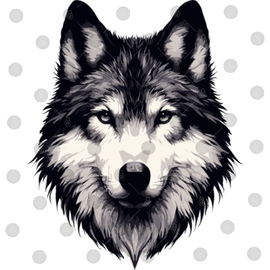 Mystic Alpha Wolf Digital Files