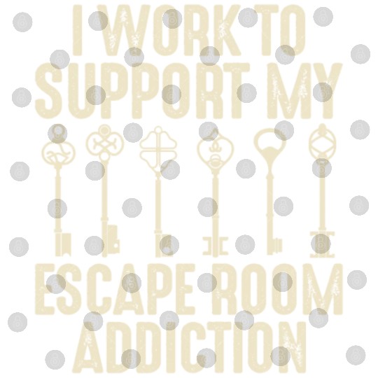 Escape Room Lover Escaping Locked Room Digital Files