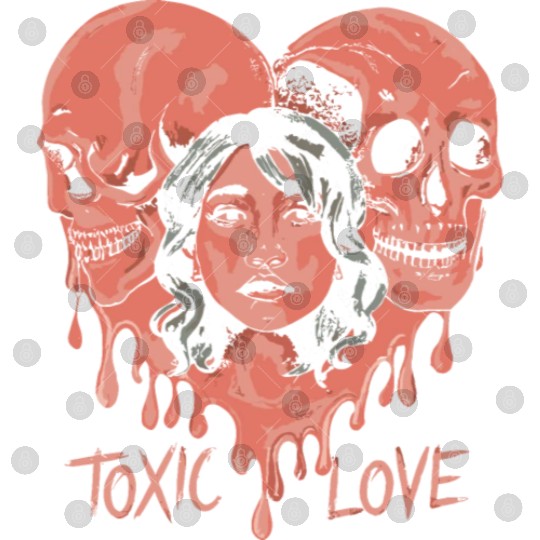 Toxic Love Valentine Couple Digital Files