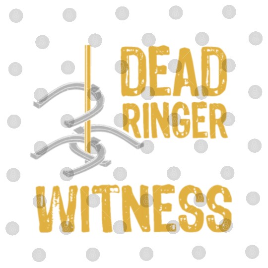 Funny Dead Ringer Horseshoe Pitching Digital Files