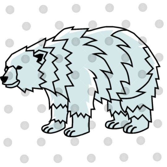 Tribal Polar Bear Indigenous Gift Digital Files