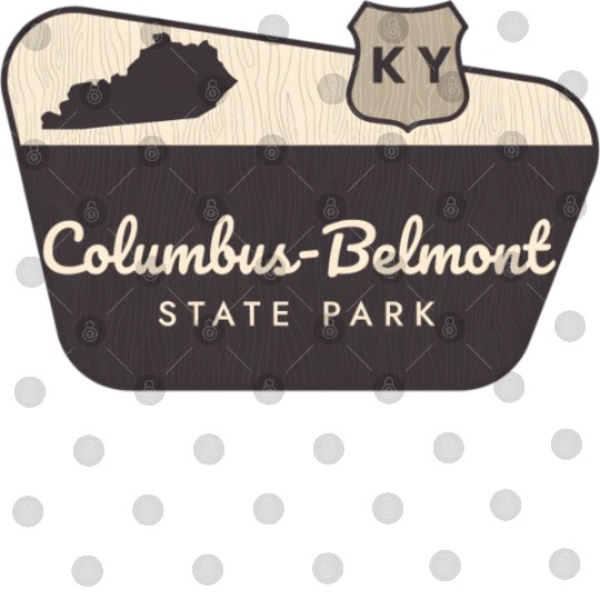 Columbus-Belmont State Park Kentucky Welcome Sign Digital Files