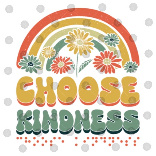 Choose Kindness Braille Alphabet Braille Language Digital Files