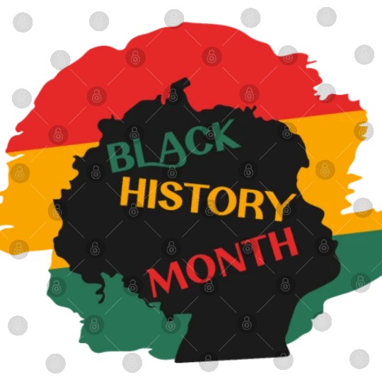 Black history month. African American woman Digital Files