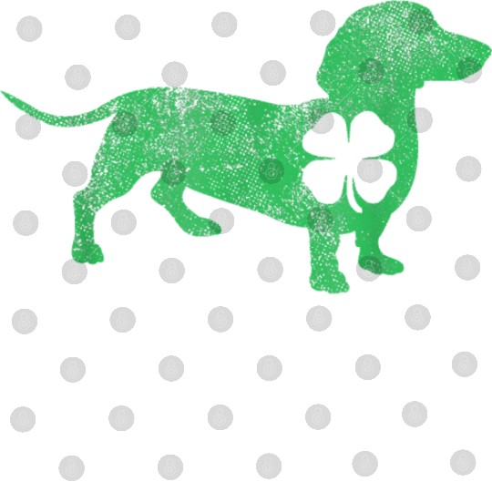 Dachshund Dog Shamrock St Patrick s Day Saint Pa Digital Files