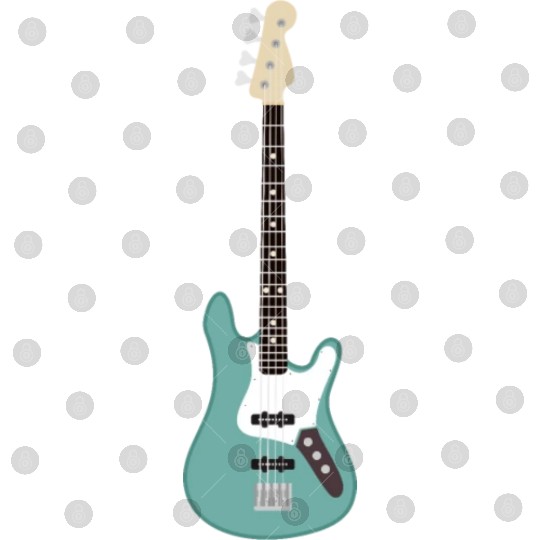 Seafoam Green Bass Digital Files