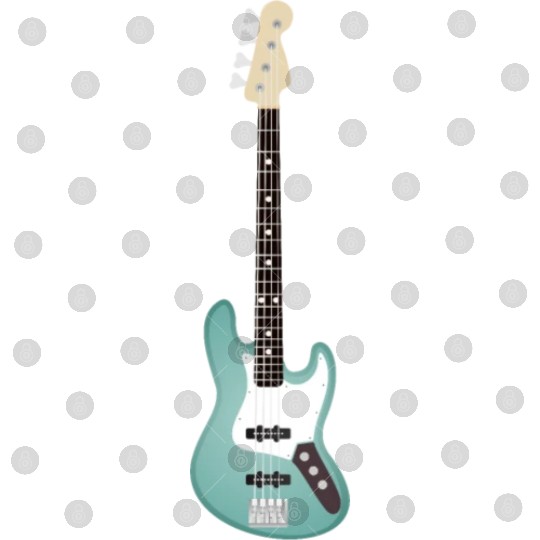 Seafoam Green Bass Digital Files