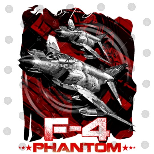 F-4 Phantom Us Air Force Fighter jet Digital Files