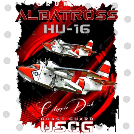 Grumman HU-16 Albatross Coast Guard Aircraft Digital Files