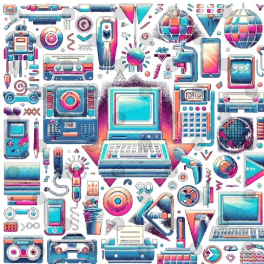 90s Tech & Pop Culture Digital Files