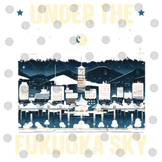 Fukuoka Japan Country Travel Vacation Japanese Digital Files