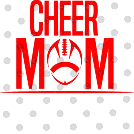 Cheer Mom Ball Football Mom Passion Is Gift Cool Digital Files