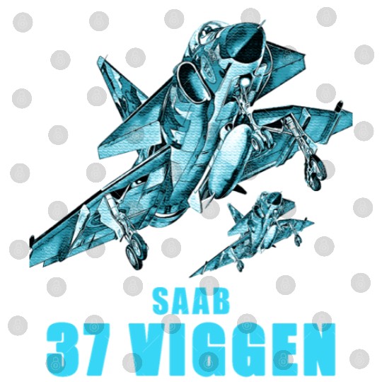 Saab 37 Viggen Swedish Multi Combat Aircraft Digital Files