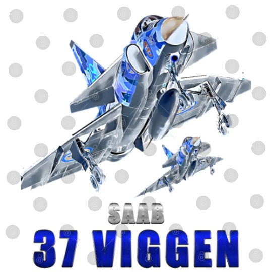 Saab 37 Viggen Swedish Multi Combat Aircraft Digital Files