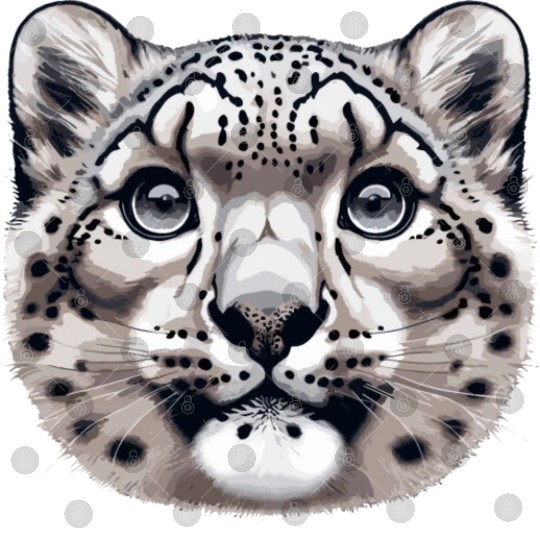 Snow Leopard Leopard White Leopard Digital Files