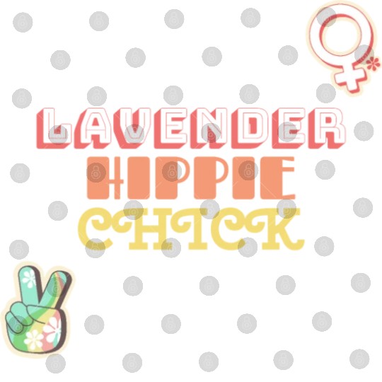 Aromatherapy Lavender Hippie Chick Digital Files