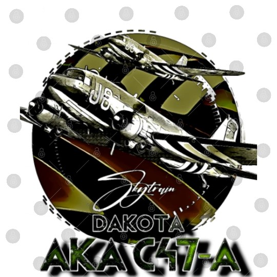Douglas AKA C-47 Dakota Skytrain Military Version Digital Files