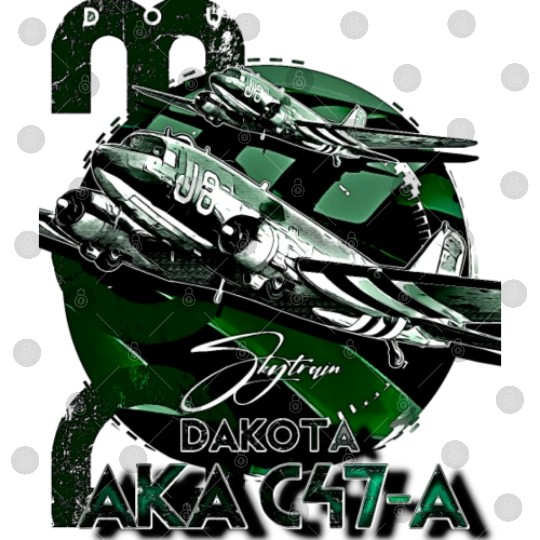 Douglas AKA C-47 Dakota Skytrain Military Version Digital Files