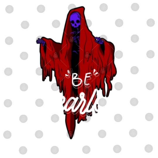 Skull Skeleton Horror Be Fearless Logo Digital Files