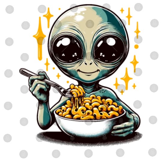 Galaxy Mac and Cheese | Sci-fi Comfort Food Gifts Digital Files
